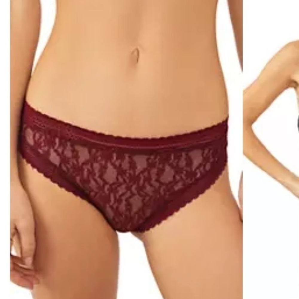 Free People
Coral Sand Lace Bikini POMEGRANATE WINE xs nwt